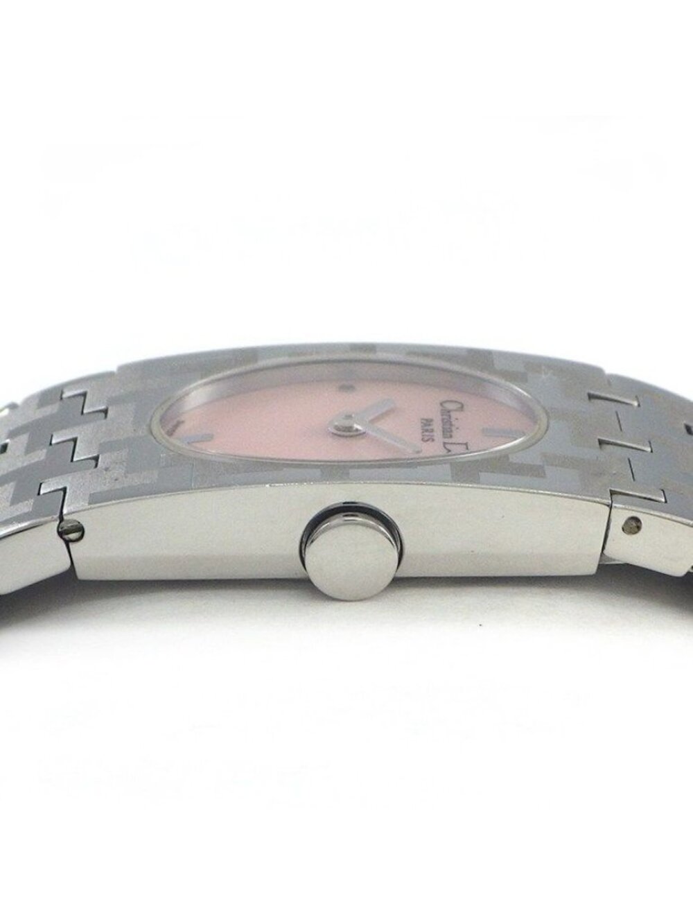 Dior Watch Miss Oval Pink Shell Dial SS Quartz Analog - Picture 2 of 9